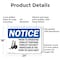 Signmission Prior To Operating Forklift Safety, 24 in W x Rectangle, Aluminum OS-2PACK-NS-A-1824-L-16408 - alternate 5